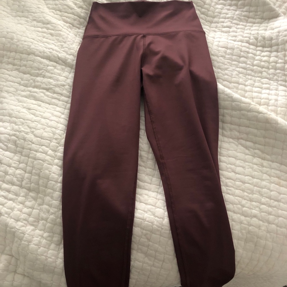 Dark purple aerie leggings
